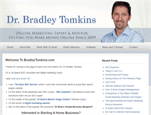 Tablet Screenshot of bradleytomkins.com